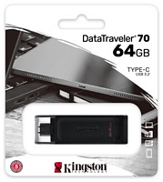 Kingston DataTraveler 70 64 Gt USB-C 3.2 Gen 1
