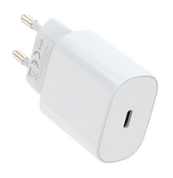 Mobia verkkovirtalaturi 1 x USB-C PD 3A (25W), valkoinen