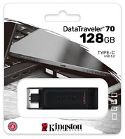 Kingston DataTraveler 70 128 Gt USB-C 3.2 Gen 1